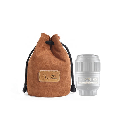S.C.COTTON Liner Shockproof Digital Protection Portable SLR Lens Bag Micro Single Camera Bag, Square Khaki L, Square Blue L, Square Gray L, Square Brown L, Square Black L, Square Khaki M, Square Blue M, Square Gray M, Square Brown M, Square Black M...