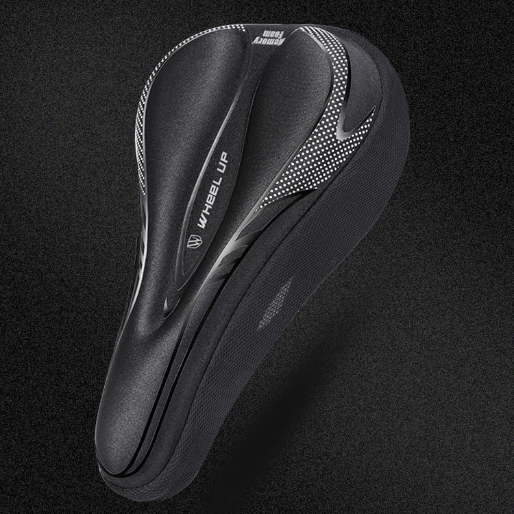 Wheel Up Bicycle Silicone Cushion Cover Mountain Bike Thickening GEL Saddle Cover Riding Equipment, LF32005G-S