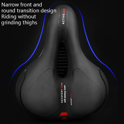 Wheel Up Mountain Bike Saddles Road Bikes Bicycles Comfortable Saddle Cushions Accessories And Bicycle Cushions, Spring Red Black, Spring Blue Black
