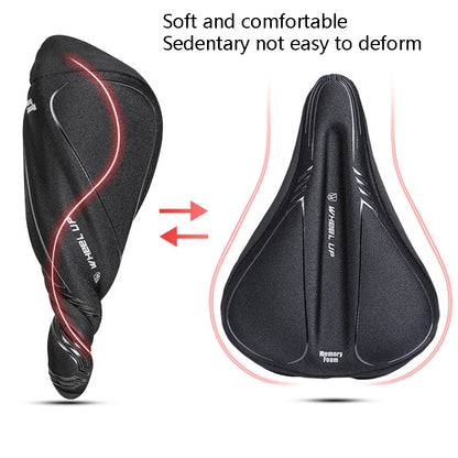 Wheel Up Mountain Bike Cushion Cover Thicken Comfortable And Soft Widen Sponge Cushion Cover Four Seasons Universal, Large, Small