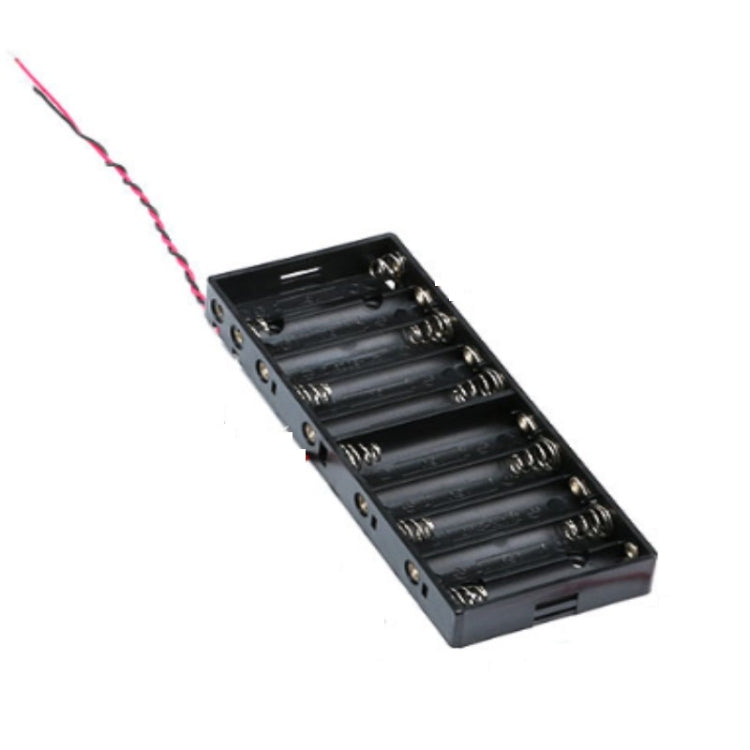 10 PCS AA Size Power Battery Storage Case Box Holder, For 1 x AA Battery without Cover, For 2 x AA Batteries without Cover, For 3 x AA Batteries without cover, For 4 x AA Batteries without cover, For 8 x AA Batteries without cover