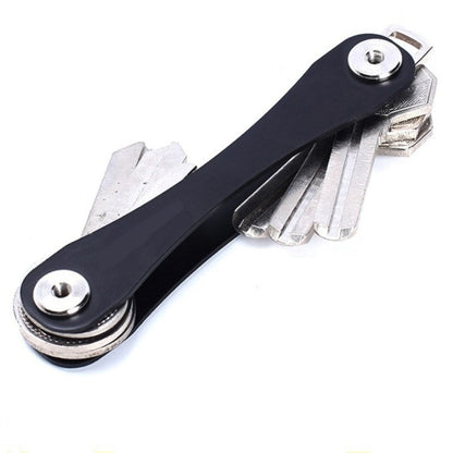 Large Aluminum Alloy Key Holder Metal Key Storage Device Outdoor Tool Random Colour Delivery, 3 PCS (Random Colour Delivery)