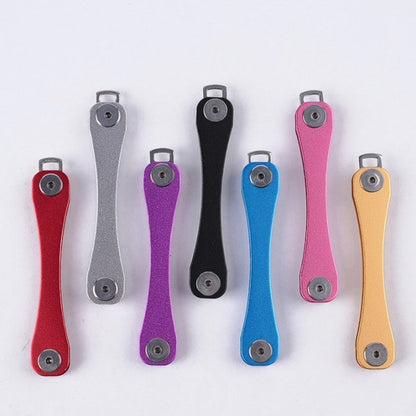 Large Aluminum Alloy Key Holder Metal Key Storage Device Outdoor Tool Random Colour Delivery, 3 PCS (Random Colour Delivery)