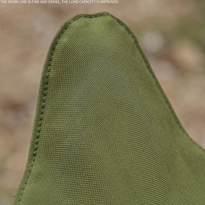 Outdoor Camping Waterproof Canvas Portable Triangle Stool Cloth