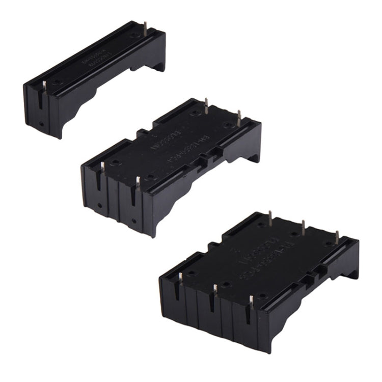 10 PCS Pin-type Power Battery Shrapnel Slot Storage Case Box Holder for, For 1 x 18650 Battery, For 2 x 18650 Battery, For 3 x 18650 Battery, For 4 x 18650 Battery