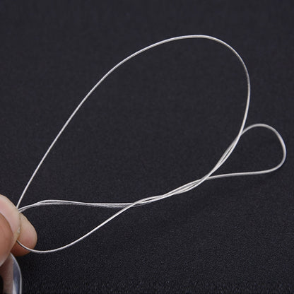 High Elasticity Retractable Wire Rope Key Ring Outdoor Anti-Lost Anti-Theft Retractable Key Ring Random Pattern Delivery