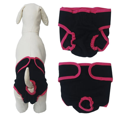 Pet Physiological Pants Large Medium & Small Dogs Anti-Harassment Safety Pants, XS