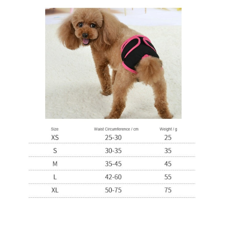 Pet Physiological Pants Large Medium & Small Dogs Anti-Harassment Safety Pants, XS