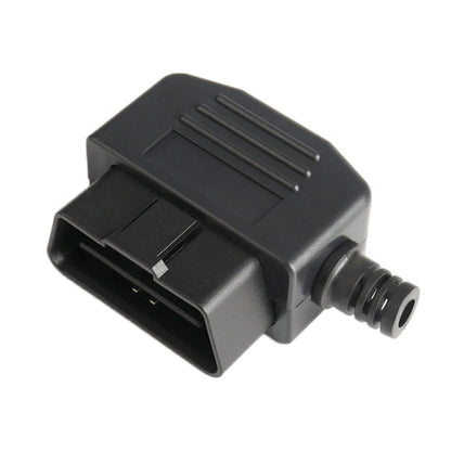 5 PCS 16PIN Car Male Connector OBD2 Connector Plug + Shell + Line Card + Screw OBD Plug J1962M, OBD Plug