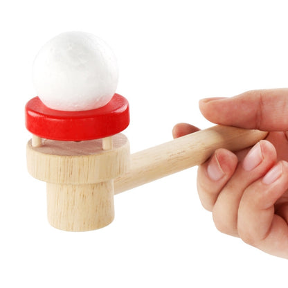 3 Sets Wooden Suspended Ball Blower Children Puzzle Parent-Child Game Toy, 3 PCS