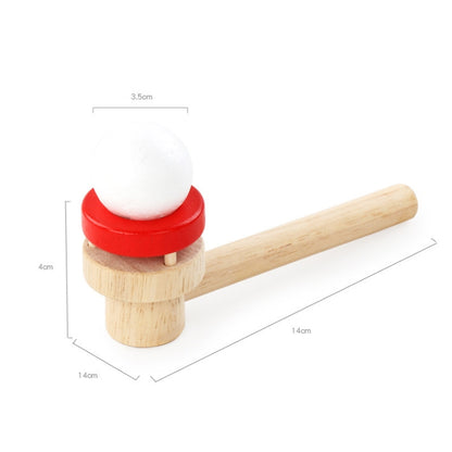 3 Sets Wooden Suspended Ball Blower Children Puzzle Parent-Child Game Toy, 3 PCS