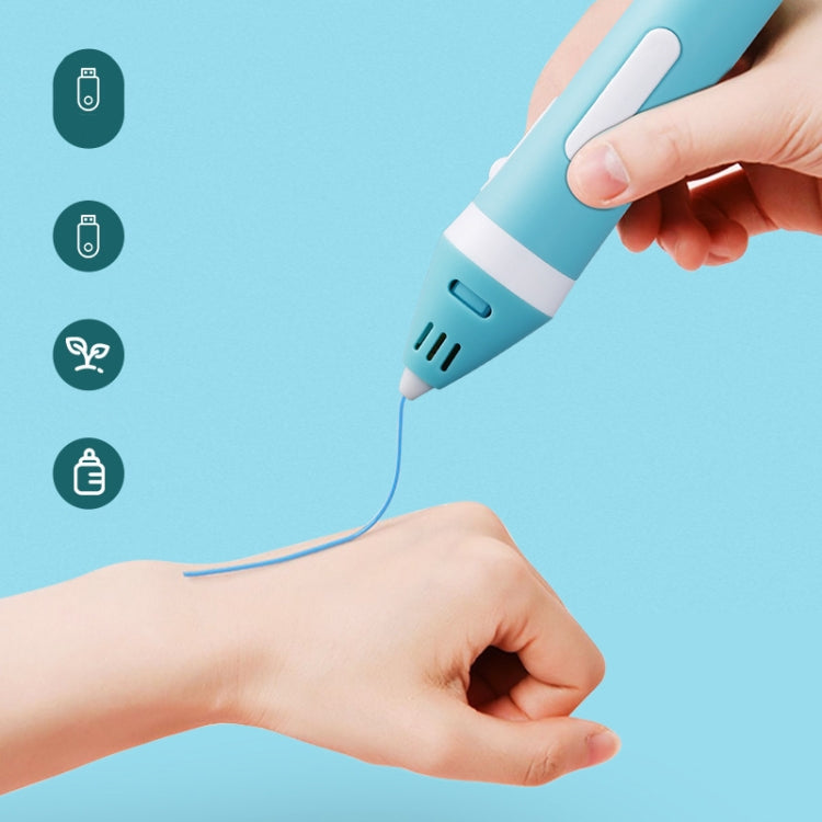 Drawing Three-Dimensional Graffiti Low Temperature 3D Printing Pen For Children, A2 Pure Deer, A2 Pink Pig, A2 Young Bear
