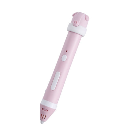 Drawing Three-Dimensional Graffiti Low Temperature 3D Printing Pen For Children, A2 Pure Deer, A2 Pink Pig, A2 Young Bear