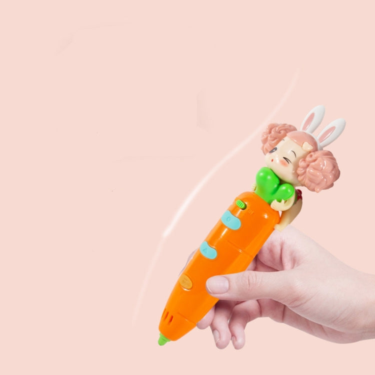 Stereo Painting Graffiti Low Temperature Wireless 3D Printing Pen For Children, Colorful Box