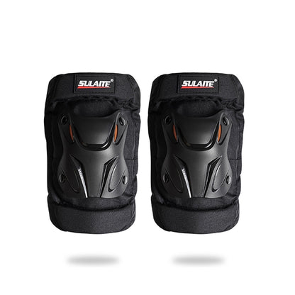 SULAITE Motorcycle Riding Equipment Protective Gear Off-Road Riding Anti-Fall Protector, Knee Pads, Elbow Pad, Knee Pads+Elbow Pad