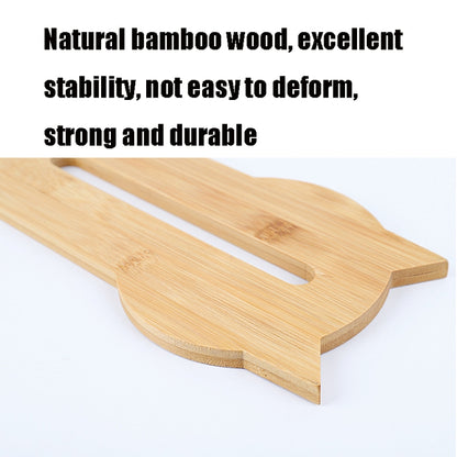 Pet Waterer Solid Wood Frame Hanging Water Bottle, Random Color Delivery, Bamboo Wood + Drinker Green, Oak + Drinker Green