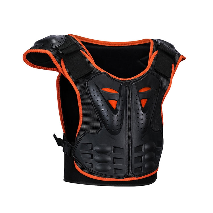 SULAITE Children Skating Back Protector Chest Protector Spine Protector Night Reflective Armor Child Riding Armor, S, M, L
