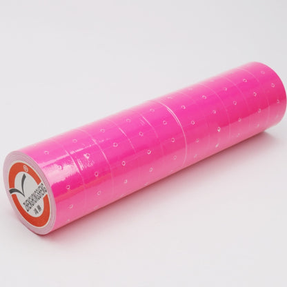 A400 3 PCS Color Coding Paper Supermarket Price Label Paper, Double Red line, Red, Yellow, Green, Pink, Pure White
