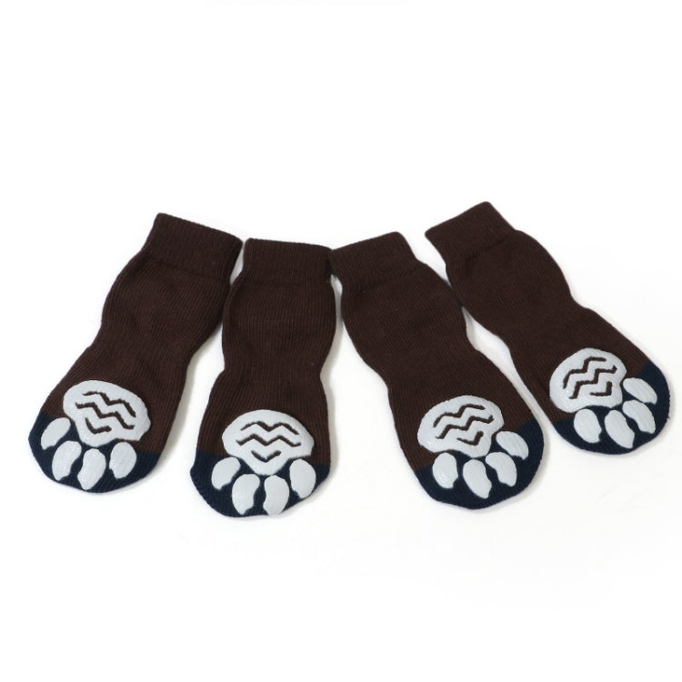 Pet Socks Cotton Anti-Scratch Breathable Foot Cover, 2XL, 3XL, 4XL, 5XL