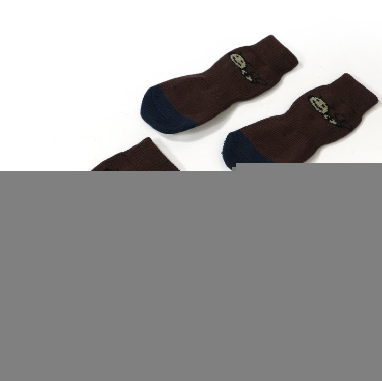 Pet Socks Cotton Anti-Scratch Breathable Foot Cover, 2XL, 3XL, 4XL, 5XL
