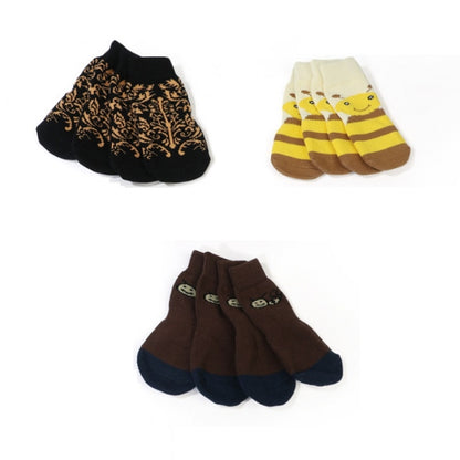 Pet Socks Cotton Anti-Scratch Breathable Foot Cover, 2XL, 3XL, 4XL, 5XL