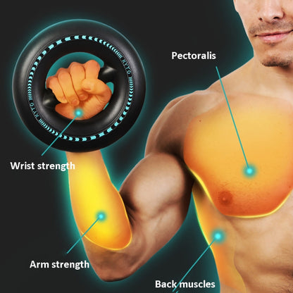 KYTO Wrist Power Device Electronic Wrist Power Ball Strength Ring Centrifugal Ball Timing Measurement Speed Trainer, KYTO Electronic Wrist Power Ball