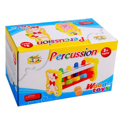 Hitting Wood Stick Game Animal Wooden Children Early Education Intelligence Toy, Hitting Wood Stick Game
