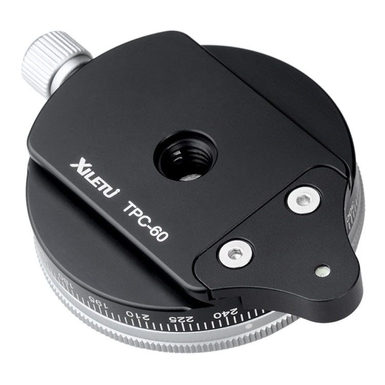 Xiletu TPC60 360 Degree Rotating Panoramic Head Tripod Holder SLR Camera Base Plate, TPC60