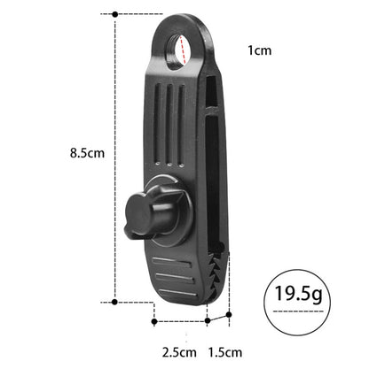 10pcs /Set Outdoor Camping Canopy Windproof Clip Tent Additional Pull Point Plastic Clip Rainproof Tarp Fixing Clip, B Clip, B Clip + Bouncy Ball