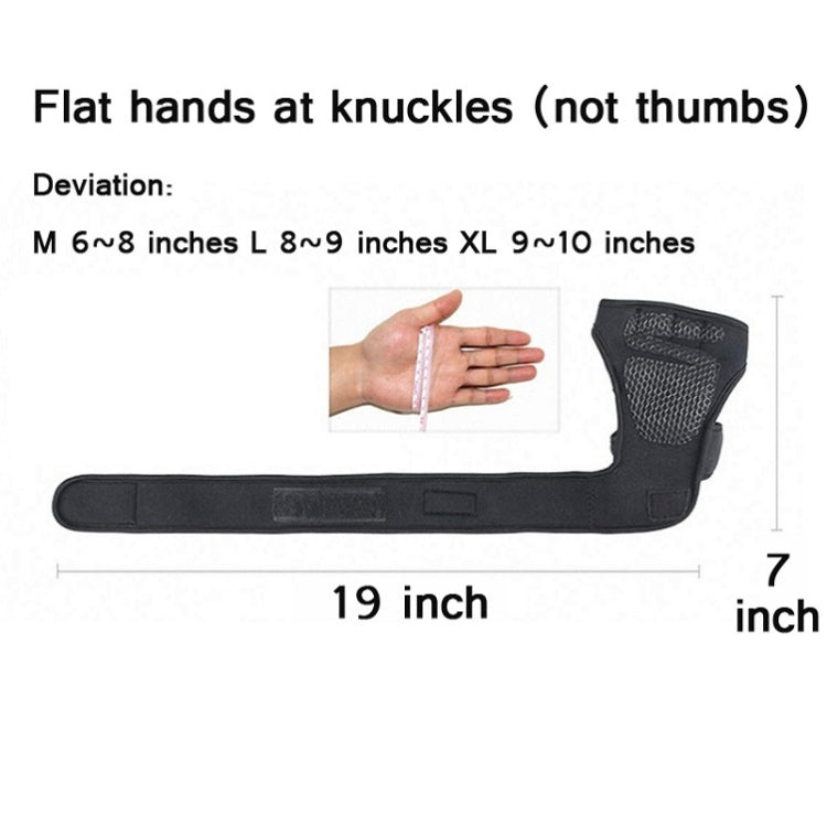 Half-Finger Sports Gloves Non-Slip Silicone Fitness Equipment Gloves Sports Compression Wristbands, S（Black）, M（Black）, L （Black）, XL （Black）