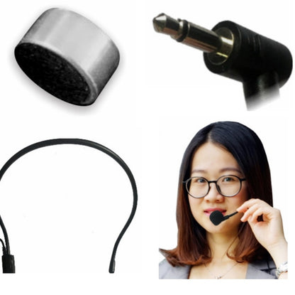 Rolton H01 2 PCS Bee Amplifier Headset Head-Mounted Teaching Universal Microphone