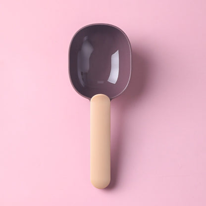 Cat Food Dog Food Spoon Pet Food Spoon Dog Cat Supplies, Gray+Green, White+Blue, White+Gray, Indigo+Pink, Brown+Pink