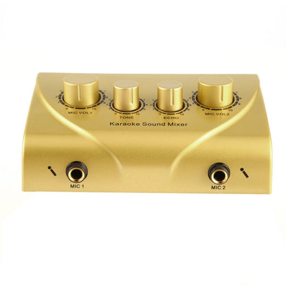 Karaoke Sound Mixer Professional Audio System Portable Mini Digital Audio Sound Karaoke Machine Echo Mixer System