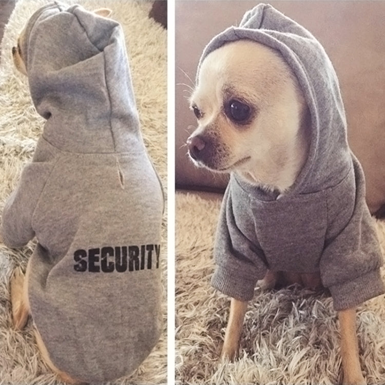 Autumn Winter Fleece Hooded Teddy Pet Dog Sweater Clothes, S, M, L