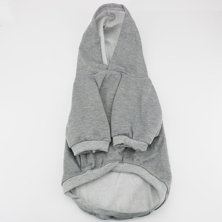 Autumn Winter Fleece Hooded Teddy Pet Dog Sweater Clothes, S, M, L