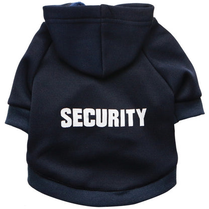 Autumn Winter Fleece Hooded Teddy Pet Dog Sweater Clothes, S, M, L