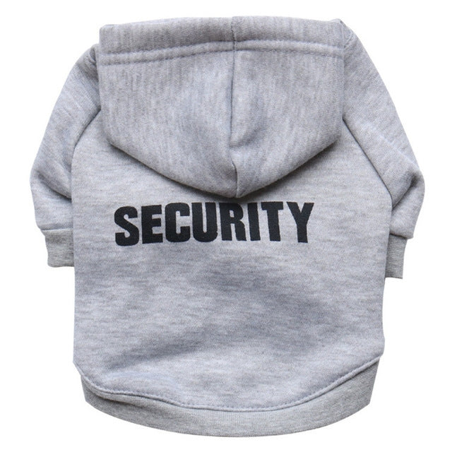 Autumn Winter Fleece Hooded Teddy Pet Dog Sweater Clothes, S, M, L