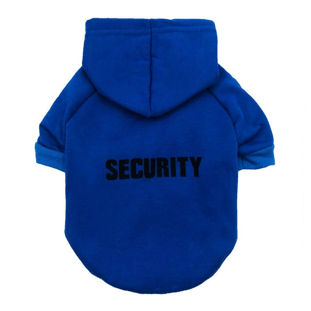 Autumn Winter Fleece Hooded Teddy Pet Dog Sweater Clothes, S, M, L