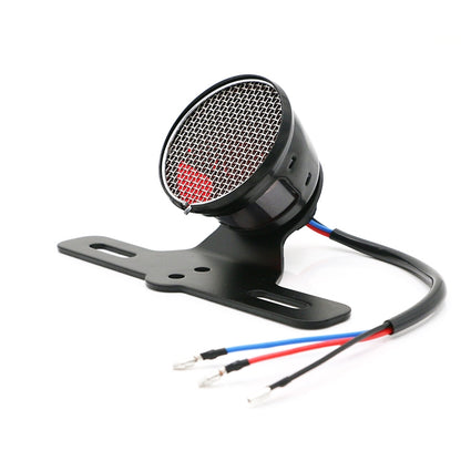 Motorcycle Retro Modified Universal Metal Brake Light LED Tail Light, Metal Brake Light LED Tail Light