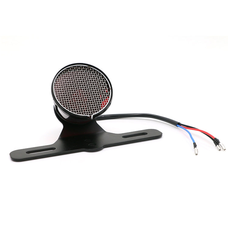 Motorcycle Retro Modified Universal Metal Brake Light LED Tail Light, Metal Brake Light LED Tail Light