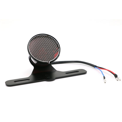Motorcycle Retro Modified Universal Metal Brake Light LED Tail Light, Metal Brake Light LED Tail Light