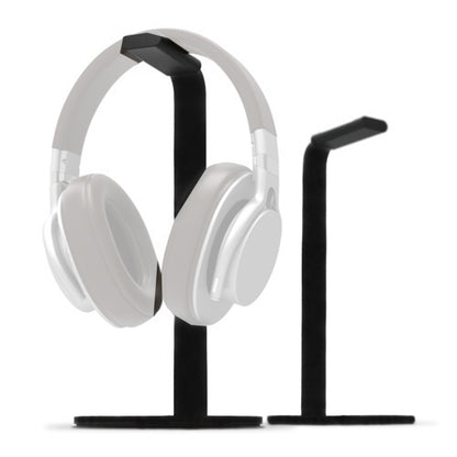 Aluminum Alloy Headphone Holder H-Stand Headphone Display Stand Headphone Storage Rack, Black, Dark Gray, Silver
