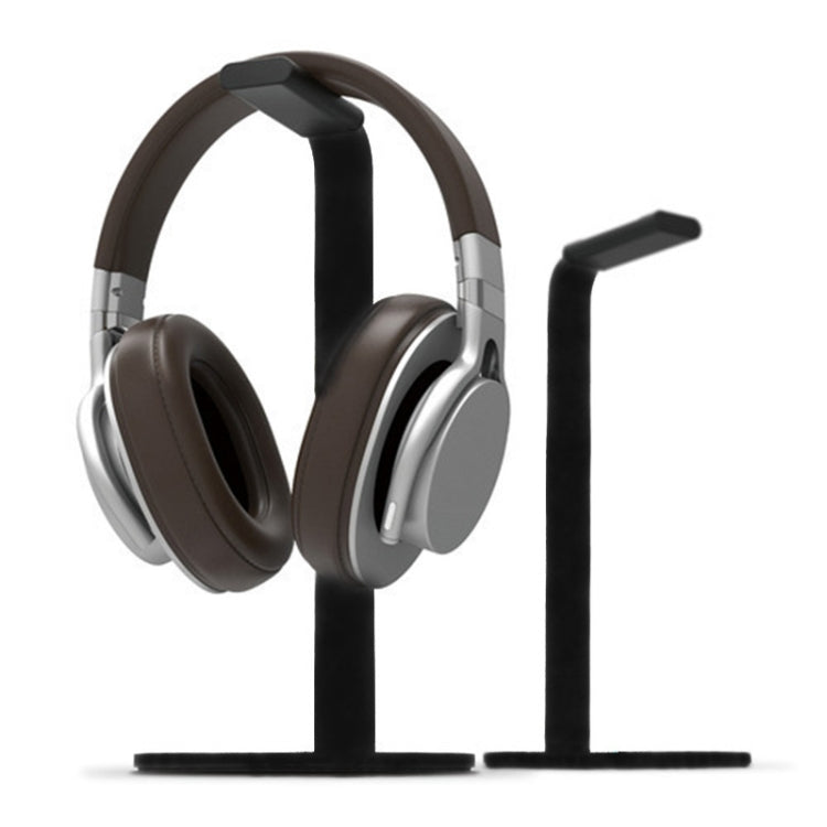 Aluminum Alloy Headphone Holder H-Stand Headphone Display Stand Headphone Storage Rack, Black, Dark Gray, Silver