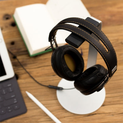 Aluminum Alloy Headphone Holder H-Stand Headphone Display Stand Headphone Storage Rack, Black, Dark Gray, Silver
