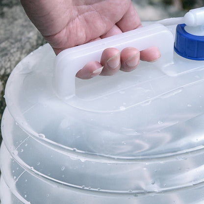 PE Folding Water Bag Shrink Bucket Outdoor Portable Water Bottle, 3L, 5L, 8L, 10L