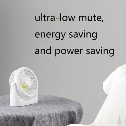 JD-Q1 Office Student Dormitory Mini Silent USB Fan, White, Pink, Black
