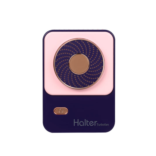 SHC-S03 USB Desktop Leafless Outdoor Sports Portable Lazy Hanging Neck Fan, Pink, Yellow