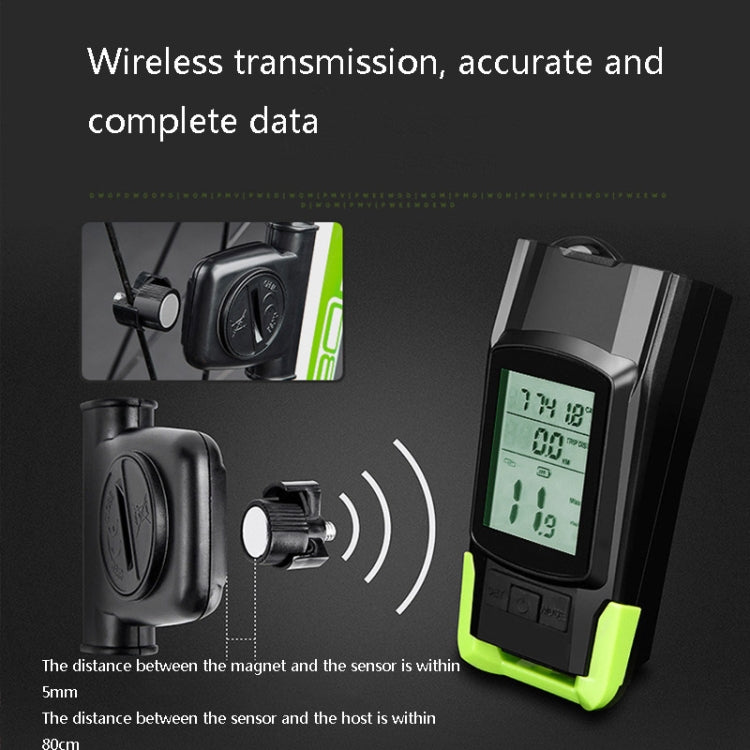 3 In 1 Wireless Bicycle Code Meter Lamp Strong Light Front Light, Red, Green, Blue, Black, Upgrade Floating (Red), Upgrade Floating (Green), Upgrade Floating (Blue), Upgrade Floating (Black), Red Upgrade Floating + Tail Light