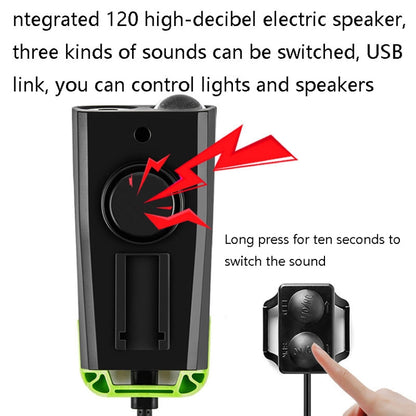 3 In 1 Wireless Bicycle Code Meter Lamp Strong Light Front Light, Red, Green, Blue, Black, Upgrade Floating (Red), Upgrade Floating (Green), Upgrade Floating (Blue), Upgrade Floating (Black), Red Upgrade Floating + Tail Light