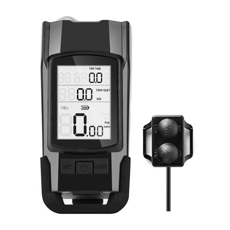 3 In 1 Wireless Bicycle Code Meter Lamp Strong Light Front Light, Red, Green, Blue, Black, Upgrade Floating (Red), Upgrade Floating (Green), Upgrade Floating (Blue), Upgrade Floating (Black), Red Upgrade Floating + Tail Light